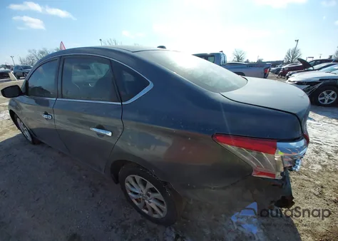 2018 Nissan Sentra Sv z USA, uszkodzony, nr VIN 3N1AB7AP2JL618561